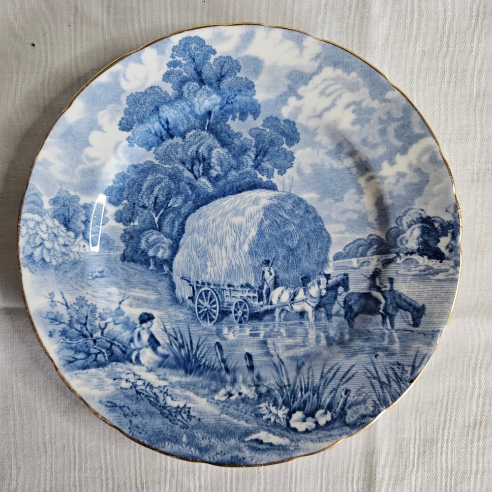 Vintage H&M Sutherland "Rural Scenes" Decorative Plate England 6"